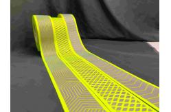 China High Tenacity Reflective Webbing With Pattern Abrasion Resistance supplier