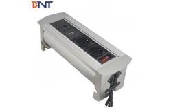 China double  EU power hidden desktop socket used in  meeting room MK9212EU supplier