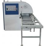 Two Shaft Multiple Blade Rip circular Saw with water cooling blade for wood panel cutting for sale
