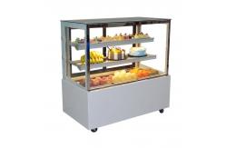 China Glass Front Open Cake Display Freezer Self - Contain Compressor System supplier