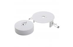 China High CRI LED Recessed Emergency Light With 120° Beam Angle supplier