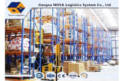 China Cold Rolled Steel Narrow Aisle Racking Systems With Powder Coating Finishing supplier