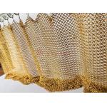 12mm Hanging Stainless Steel Chainmail Curtain For Exterior Wall Cladding for sale