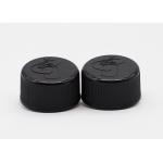 Customized Plastic Child Proof Cap For Bottles Black 20mm Screw Cap