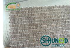 China Goat Hair Interlining Woven For Front Fuse Of High Level Clothes supplier