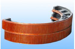 China Mining Machine Customize Ball Mill Ring Gear With GS42CrMo4 Alloy Cast Steel supplier