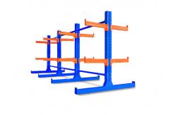 China Double Sided 200kgs/Arm Structural Cantilever Rack RAL system supplier