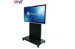 China High Applicability Mobile TV Display Stand For 65 - 86 Inch Flat Screens supplier