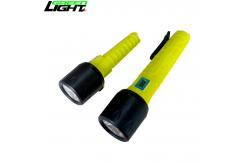 China Portable LED Explosion Proof Flashlight 3W 12000lux IP68 Rechargeable Torch supplier