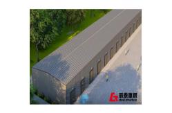 China Industrial Steel Structure Workshop Factory Building With Good Stiffness supplier