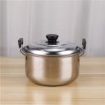 High Grade Cooking Cookware Pot Combination Stainless Steel 410 Pot Set