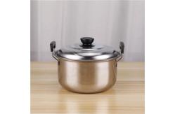China High Grade Cooking Cookware Pot Combination Stainless Steel 410 Pot Set supplier