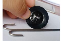 China 2.0x100mm Bird Deterrent Solar Wire Clips To Secure Wire Mesh supplier