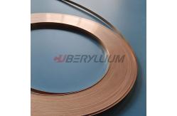 China Beryllium Copper C17200 Industrial Strips 1/2H With Standard Tolerance supplier
