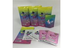 China Mylar Reusable k Bags Smell Proof k Aluminum Foil Cbd Gummy Bear Pouch supplier