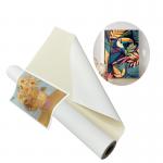 Latex Compatible 380gsm Poly Cotton Canvas Matte For Print Reproductions