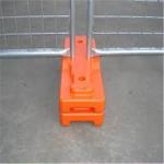 Pre - Galvanized 2400x2100mm Temporary Mesh Fencing , Temporary Site Fencing With Base