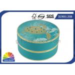 Personalized Luxury Cylindrical Rigid Gift Boxes Round Cardboard Boxes for Gift Packs for sale
