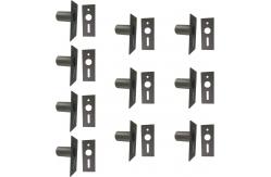 China Tenon Adapter Light Pole Bracket For 1000 LED Shoebox Light supplier