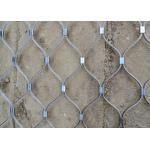 Flexible Wire Rope Mesh Cable Web Net For Balustrade Or Railing Sus 316 2.5mm for sale