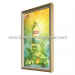 27'' Wall Mounted Digital Signage Android Media Player Display Wood Frame for sale