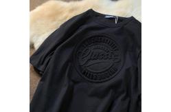 China Fashion Blank T Shirts Three Dimensional Bump Embossed Tee Pullover Sustainable supplier