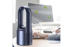 China Small Handheld Bladeless Fan 32db Low Noise Oscillating Fan Bladeless supplier