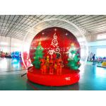 Holiday Decoration Large Christmas Inflatable Snow Globe 3m To 8m Diameter for sale