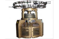 China Artificial Fur Industrial Circular Knitting Machines Full Computer Control Easy Operation supplier