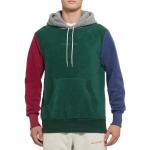 Embroidered Sports Team Hoodies Men Sweatshirt Colorblock Fleece Hoodie for sale