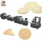100 To 500KG/H Automatic Pizza Dough Press Machine Naked Pizza Making Poduction Line for sale