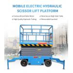High Speed Hydraulic Movable Electric Scissor Lift Platform For Varied Applications for sale