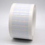 9.5mmx9.5mm 1mil Blue Gloss High Temperature Resistant Polyimide Label for sale