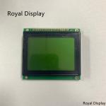 128X64dots STN Yellowgreen Graphic LCD Display Monochrome COB LCD Module for sale