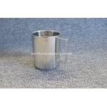 Eco Friendly 400ml Stainless Steel reusable coffee tumbler With Handle for sale