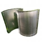 Stainless Steel Wedge Wire Coanda Screen Sieve Bends For Koi Fish Pond for sale