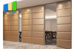 China Foldable Room Partition Wall Aluminium Sound Proof Hotel Sliding Door Partition supplier
