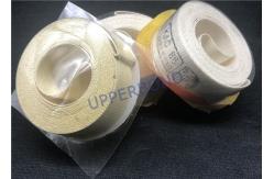 China Yellow Fiber Garniture Tape With Large Extension 1.5-3.0mm Thickness supplier