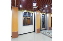 China 85MM Aluminum Frame Sound Proof Partitions Melamine Surface Movable Wall supplier