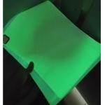 Adhesive Night Luminous Vinyl Foil Film Photoluminescent Fluorescent Roll Green Light for Emergency Exit Signs Glow in the Dark for sale