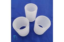 China Factory Custom High Temperature High Frequency Furnace Opaque Quartz Tube supplier