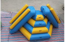China Fireproof Material Double Inflatable Water Slide Airtight Tower Slide For Park supplier