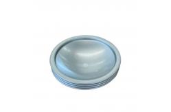 China Customizable Cone And Dome  Tinplate Aerosol Can Top And Bottom Aerosol Tin Components supplier