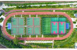 China Synthetic Red Tartan Rubber Jogging Track IAAF Approved Running Track Surface supplier