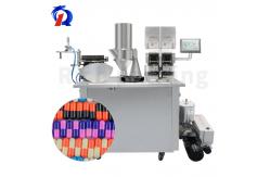 China Double Loader Semi Automatic Small Scale Capsule Filling Encapsulating Machine supplier