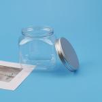 480ml Pet Transparent Candy Jar Cafe And Sugar Plastic Container With Lid
