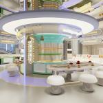 Custom Size Space Themed Indoor Playground Equipment For Commercial