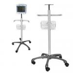 Moving Trolley Mobile Patient Monitor Bracket Stand Hospital Use for sale