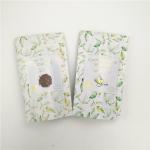 Custom Eco Friendly Kraft Paper Tea Powder Nuts Pet Food Biodegradable Zipper Mylar Paper Packaging Bag for sale