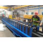 Material 0.8-1.2mm Galvanized Coils or Black Steel C Stud Roll Forming Machine Chain Transmission for sale